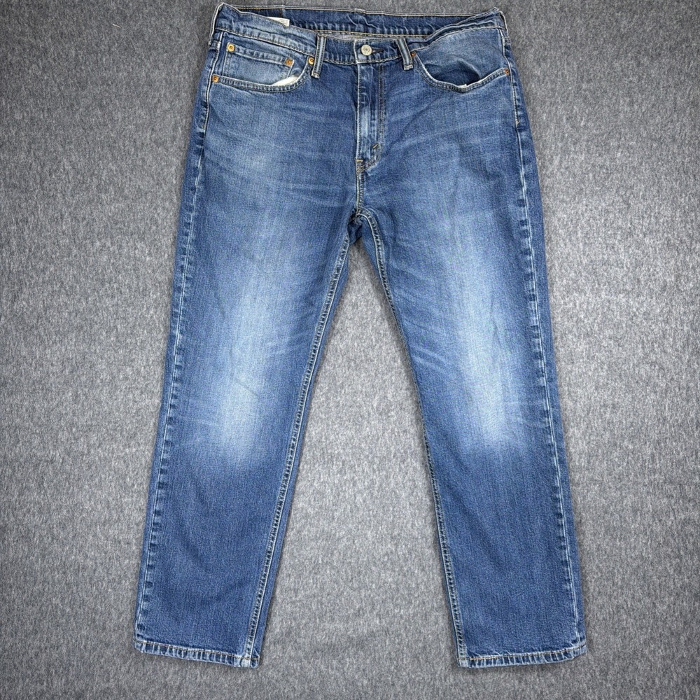 Levi's 541 Jeans Men's 34X30 Blue Athletic Tapered Faded Stretch Medium Wash
